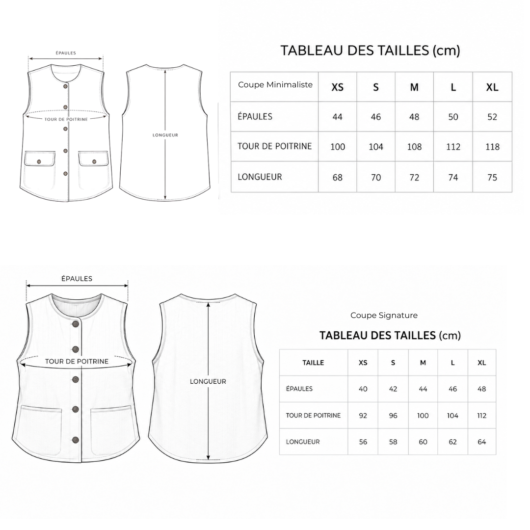 Guide des tailles